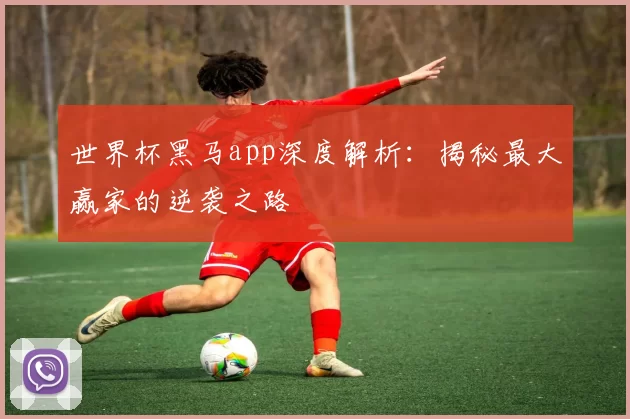 世界杯黑马app深度解析:揭秘最大赢家的逆袭之路