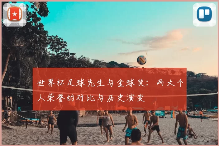 世界杯足球先生与金球奖：两大个人荣誉的对比与历史演变