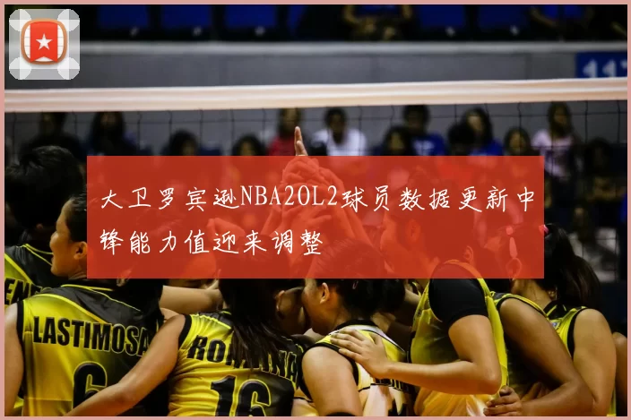 大卫罗宾逊NBA2OL2球员数据更新中锋能力值迎来调整