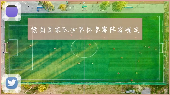 德国国家队世界杯参赛阵容确定