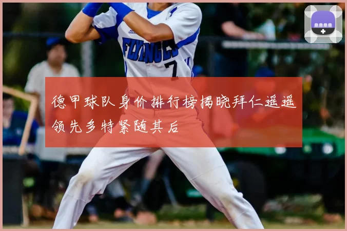 德甲球队身价排行榜揭晓拜仁遥遥领先多特紧随其后