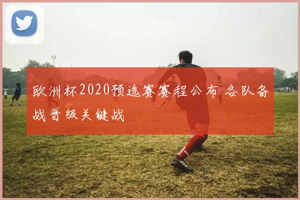 欧洲杯2020预选赛赛程公布 各队备战晋级关键战