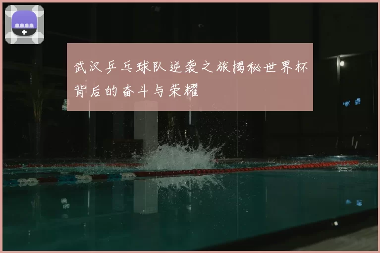 武汉乒乓球队逆袭之旅揭秘世界杯背后的奋斗与荣耀